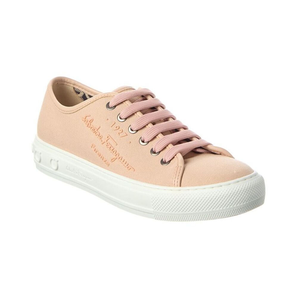 Ferragamo Mediterr Eco Canvas Sneaker